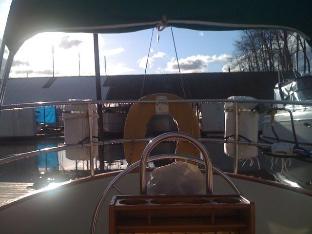 New engine break-in & showering&nbsp;onboard